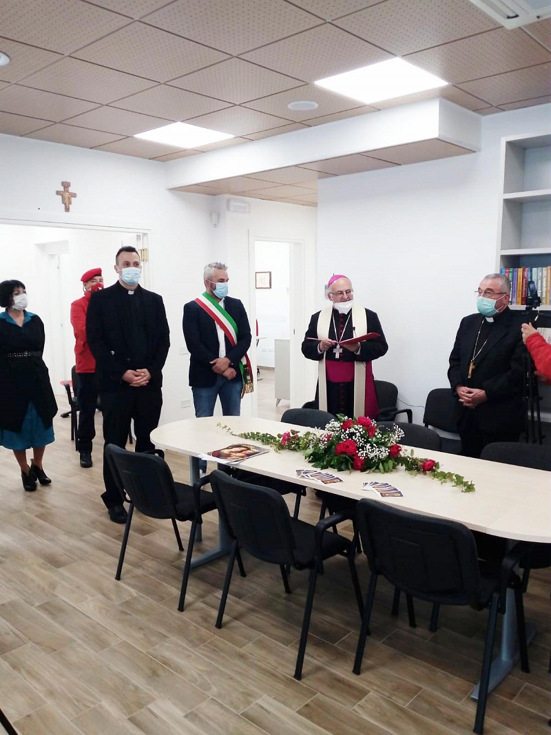 La nuova sede Caritas