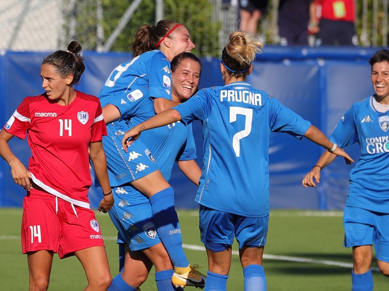 Calcio, serie A femminile: Elisa Polli inizia bene a Empoli
