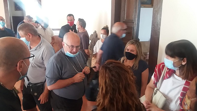 Il Vescovo incontra lavoratori e sindacati