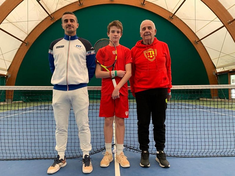 Riccardo Rosei, “promessa” del tennis fabrianese