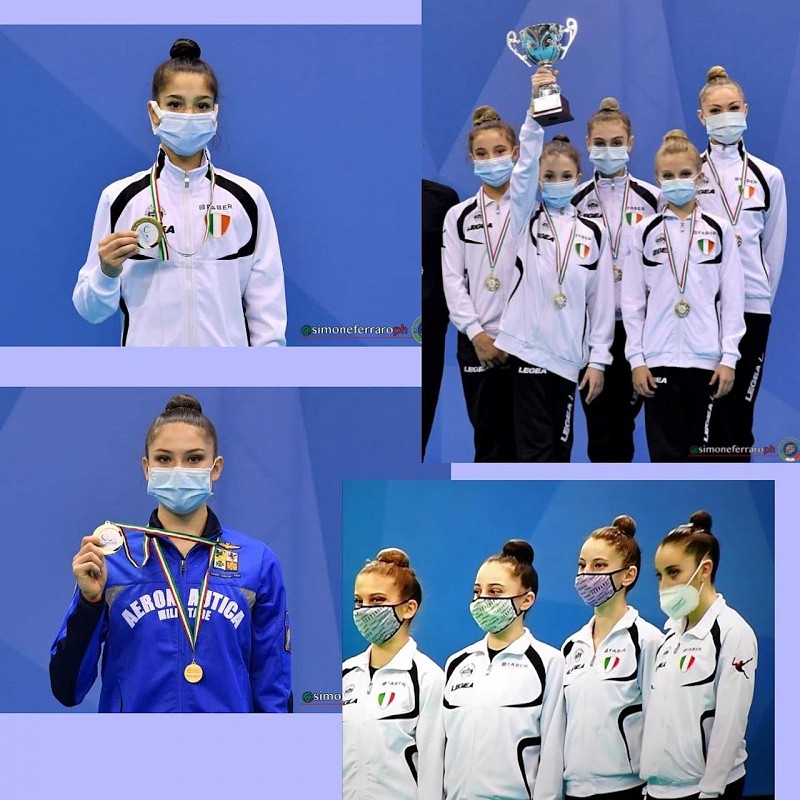 Faber Ginnastica Fabriano, una pioggia di medaglie!