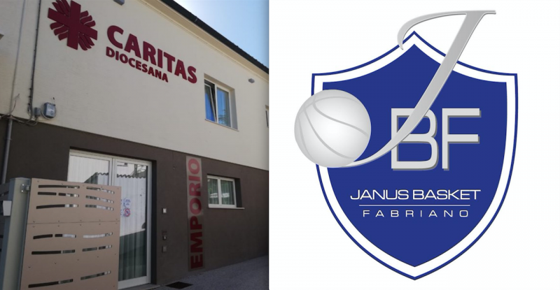 Solidarietà e beneficenza: Ristopro Fabriano Basket e Caritas Fabriano-Matelica a braccetto