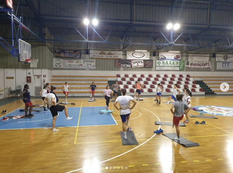 Basket femminile: la Thunder Halley riprende gli allenamenti