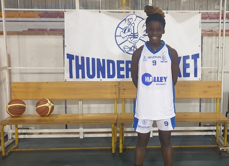 Alla Thunder Halley arriva come rinforzo Christelle Takrou