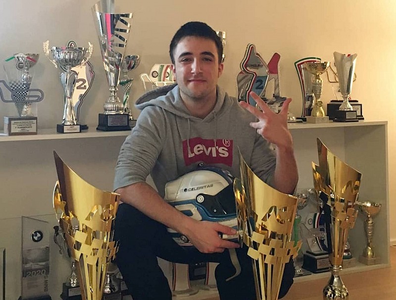 Il pilota Simone Riccitelli progetta il futuro