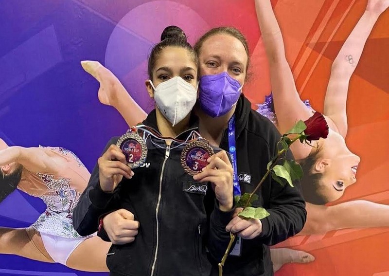 Sofia Raffaeli conquista due medaglie alla sua prima World Cup