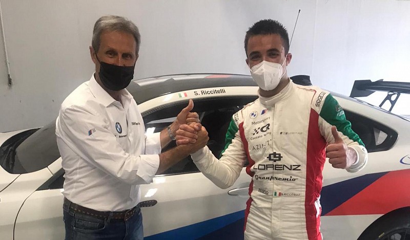 Simone Riccitelli pronto al debutto nel circuito europeo DTM Trophy