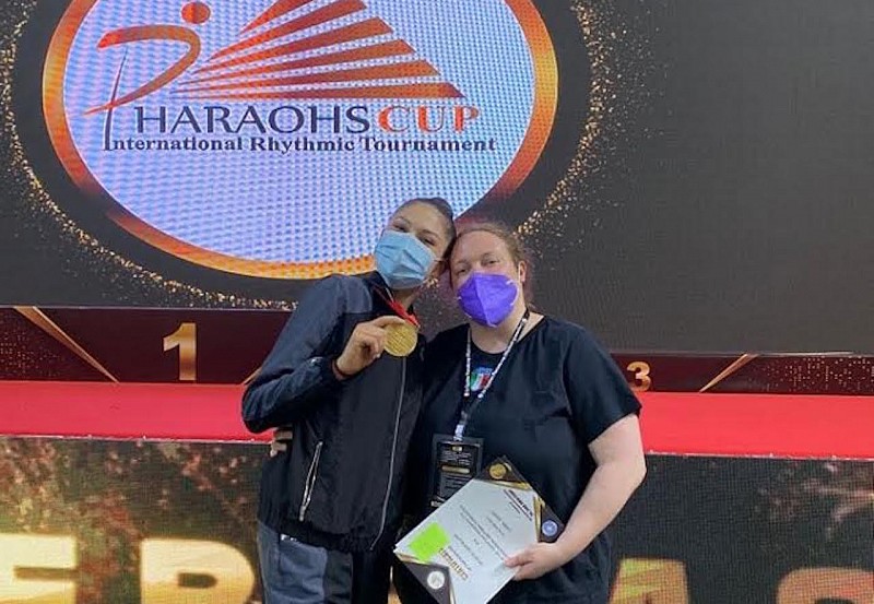 Ritmica: Milena Baldassarri torna a splendere all’ombra delle Piramidi 