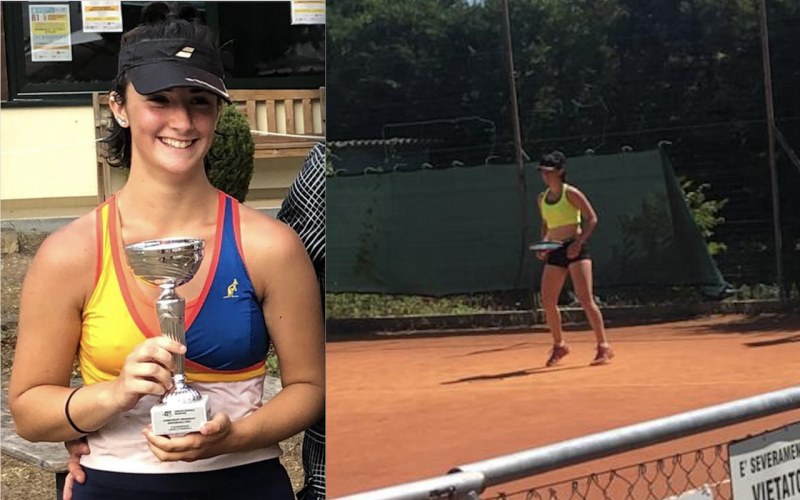 La tennista fabrianese Francesca Tassi verso i Campionati Italiani Under 16