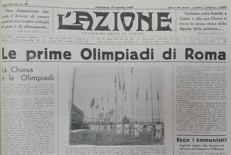E’ il momento delle Olimpiadi