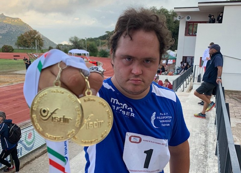 Daniel Gerini firma il record europeo nel disco Fisdir