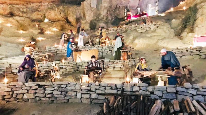 Il presepe vivente a Frasassi