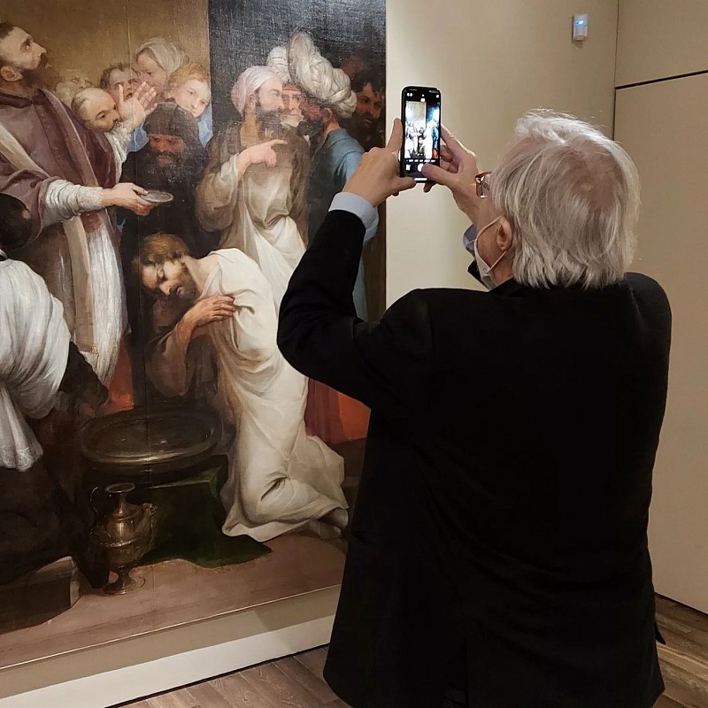 Anche Sgarbi alla mostra su Allegretto Nuzi