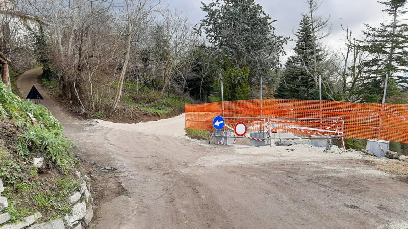 Silenzio sulla frana