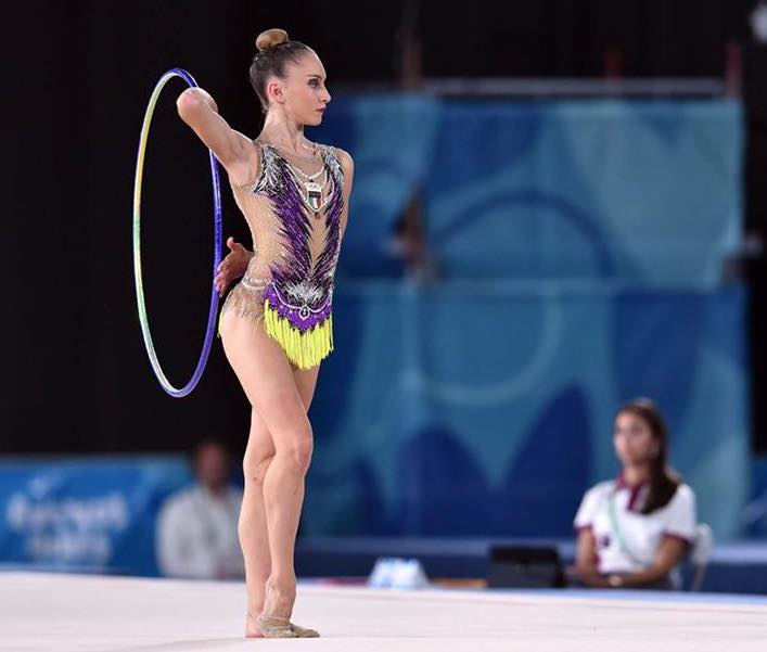 Talisa Torretti ha vinto la medaglia di bronzo nella ritmica alle Olimpiadi Giovanili