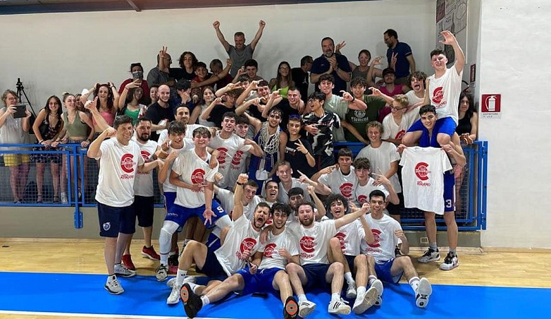 Bad Boys Fabriano promossi in serie C: il trionfo della gioventù