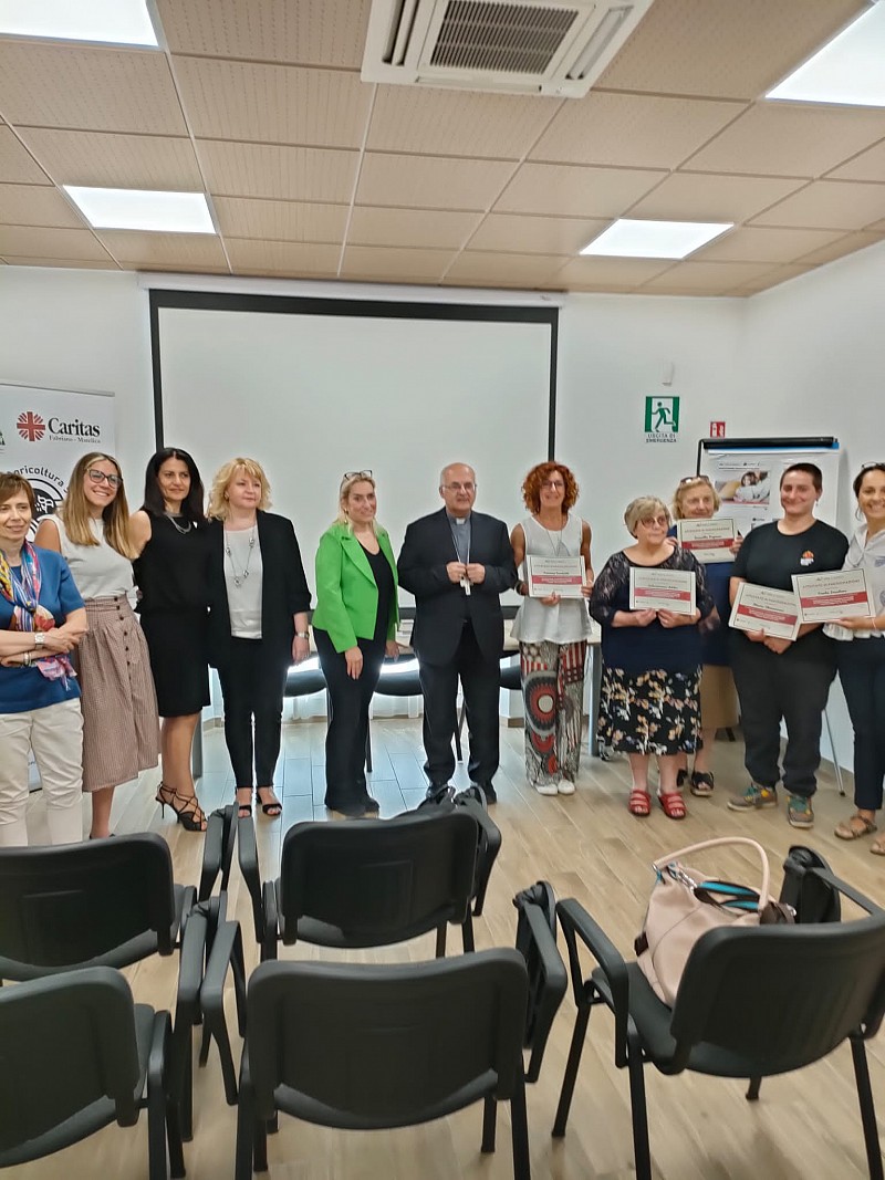 Premiazione alla Caritas