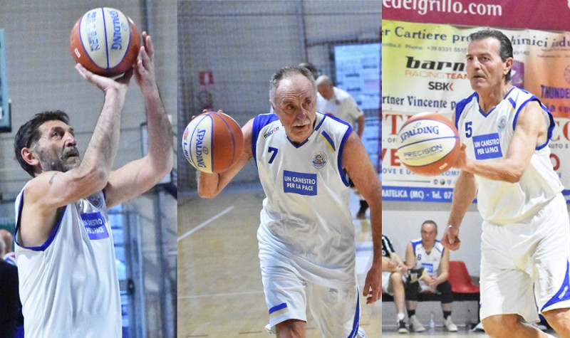 Valenti, Carnevali, Bolzonetti: le “leggende” del Fabriano Basket in azzurro