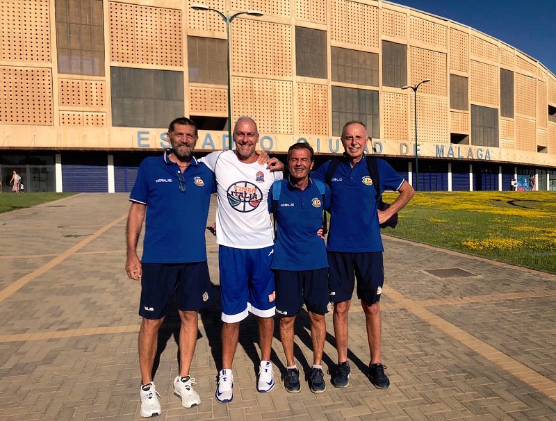 I veterani del basket fabrianese tornano da Malaga… carichi d’oro!