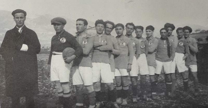 I primi calci a Fabriano