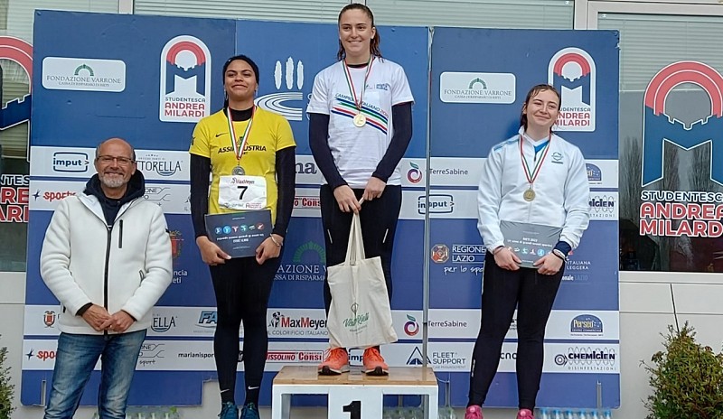 Lancio del disco giovanile: Sofia Coppari campionessa italiana!