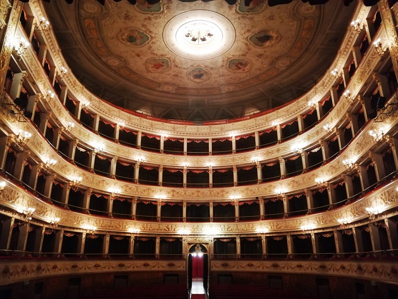 Teatro Gentile: copertura completata