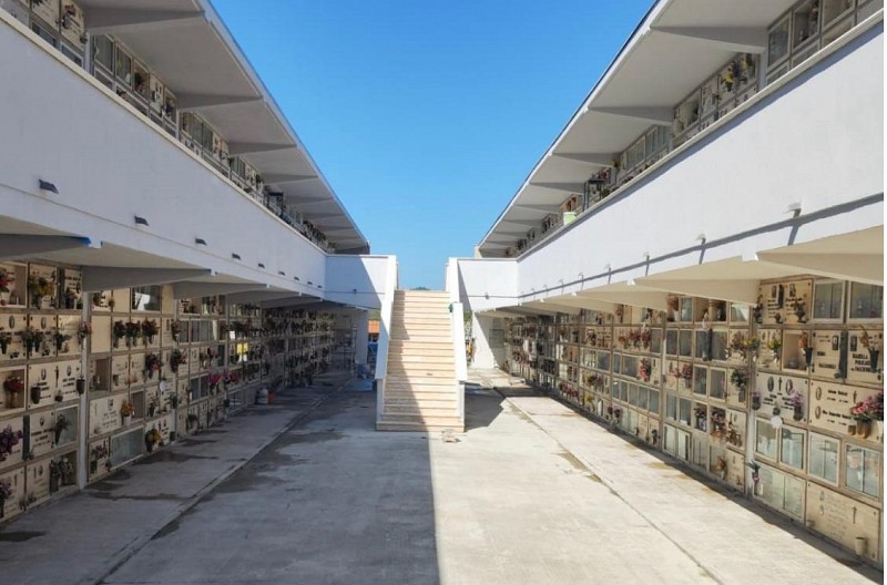 Cimitero S. Maria, riapre il reparto 8