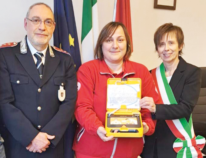 Defibrillatore alla Polizia locale