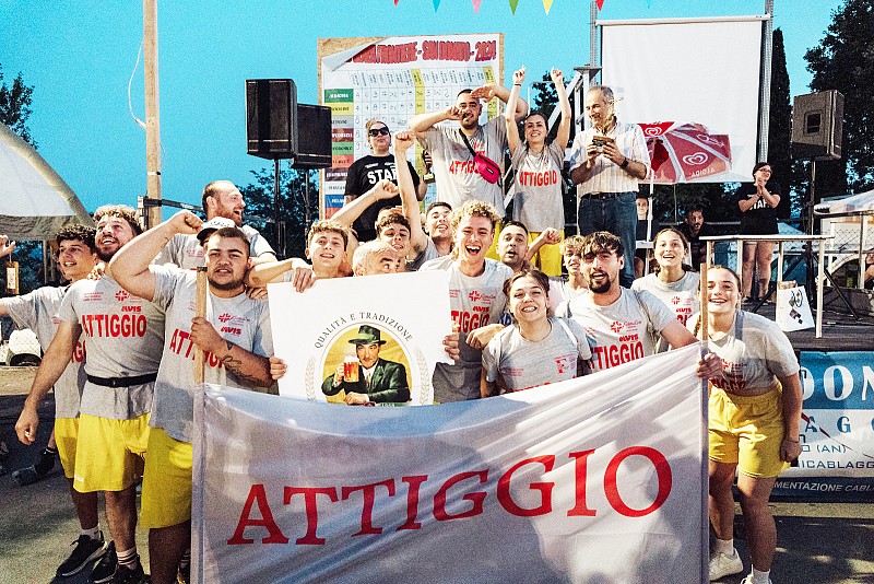 Attiggio vince i Giochi senza Frontiere