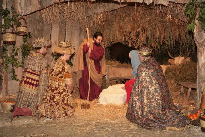 I presepi viventi e le parole del Papa