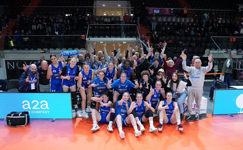 Basket serie A2 femminile: una immensa Halley Thunder Matelica vince ancora a vola in finale di Coppa Italia