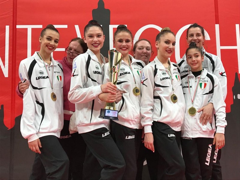 La ritmica fabrianese si conferma al vertice dell'A1