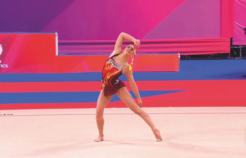 Ginnastica ritmica: Sofia Raffaeli parte forte in World Cup