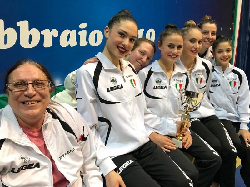 La Faber Ginnastica Fabriano è ad un passo dal terzo scudetto