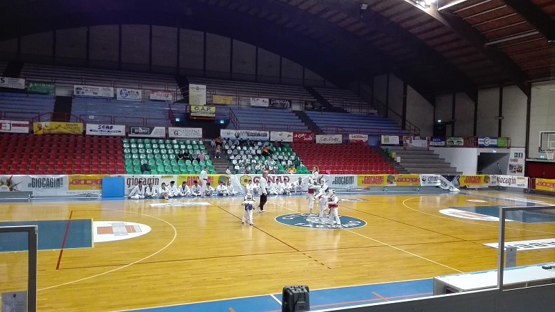 Lo sport è stato protagonista al PalaGuerrieri con il Giocagin