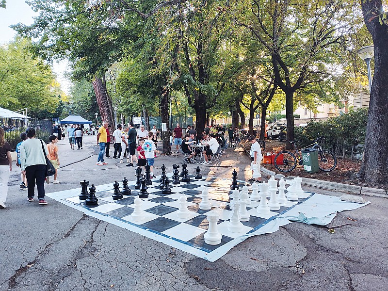 Gli scacchi alla festa dello sport