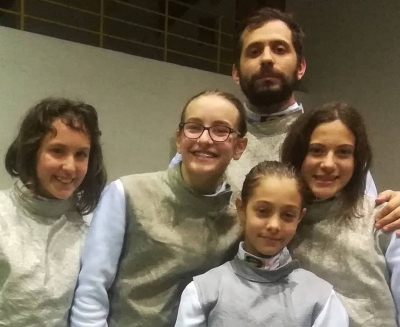 La scherma fabrianese in bella mostra ad Ancona