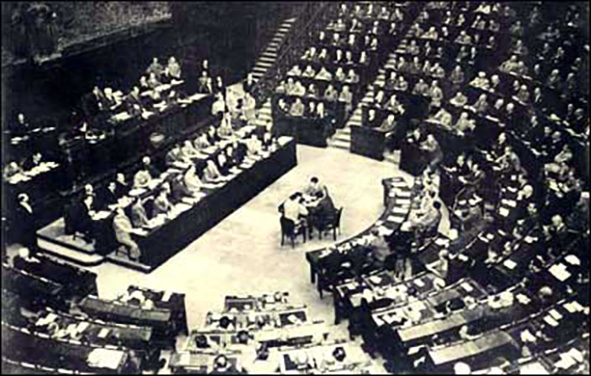 L'assemblea costituente del dopoguerra