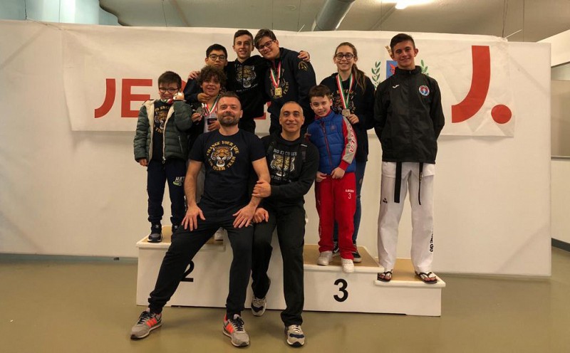 Taekwondo: la Tiger Team Fabriano lascia il segno anche a Jesolo