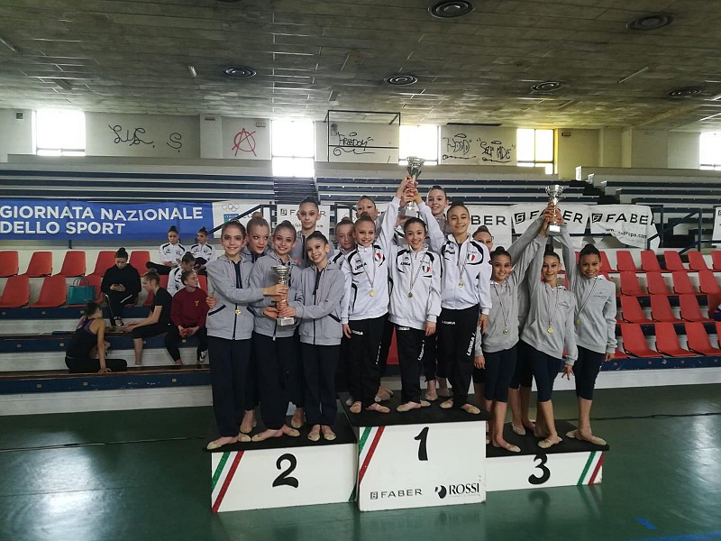 Le Allieve della Ginnastica Fabriano subito al top