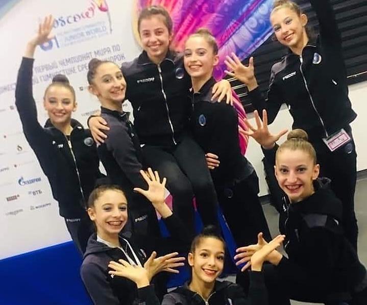 Ritmica, campionato Mondiale Juniores da incorniciare