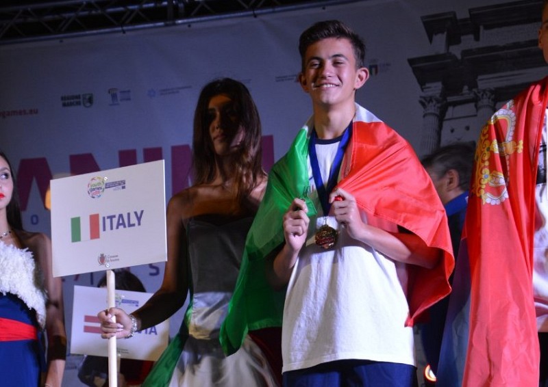 Taekwondo, con Andrea Spreca la Tiger Team Fabriano vola