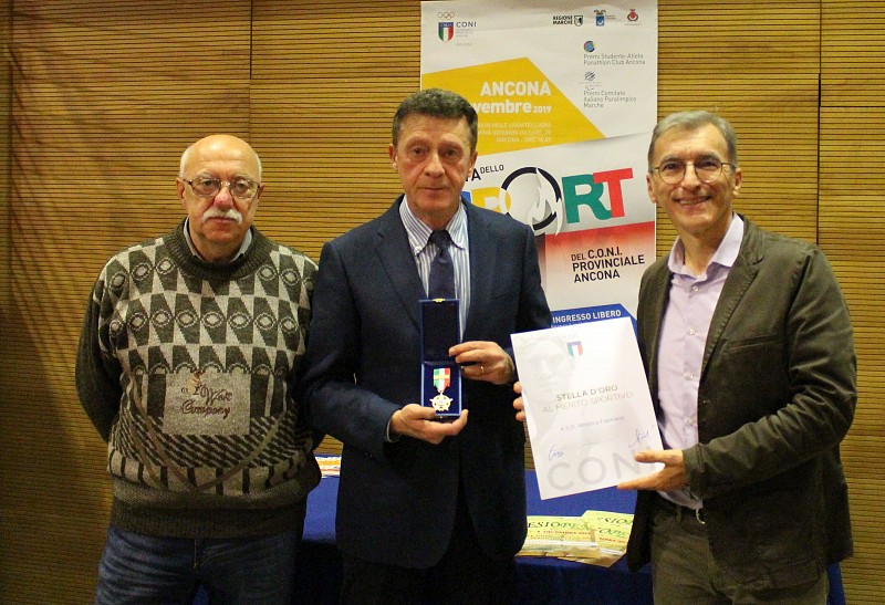 L'Atletica Fabriano insignita della Stella d'Oro al Merito Sportivo