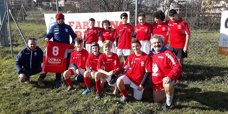 Rugby: l'Under 14 fabrianese fa esperienza