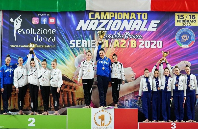 La Faber Ginnastica Fabriano vince anche la seconda tappa di A1