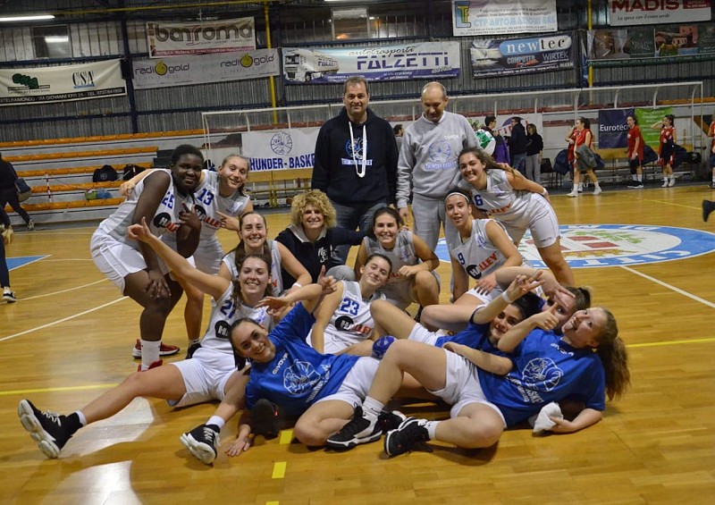 Bel successo delle ragazze Under 18 della Thunder Halley 