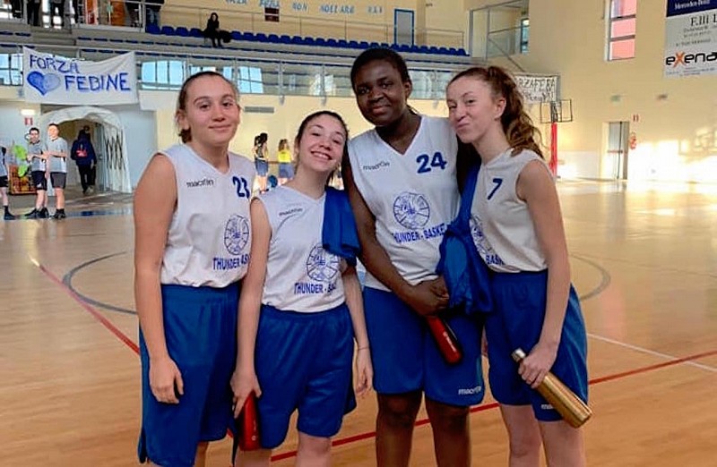 Le Under 16 della Thunder Halley brave nel 3vs3