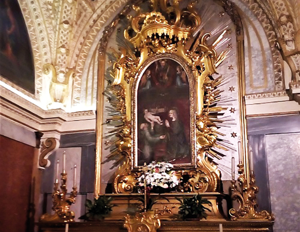 Le chiavi alla Madonna del Buon Gesù