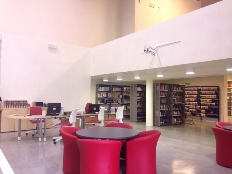 Il saluto all'ex direttore della biblioteca