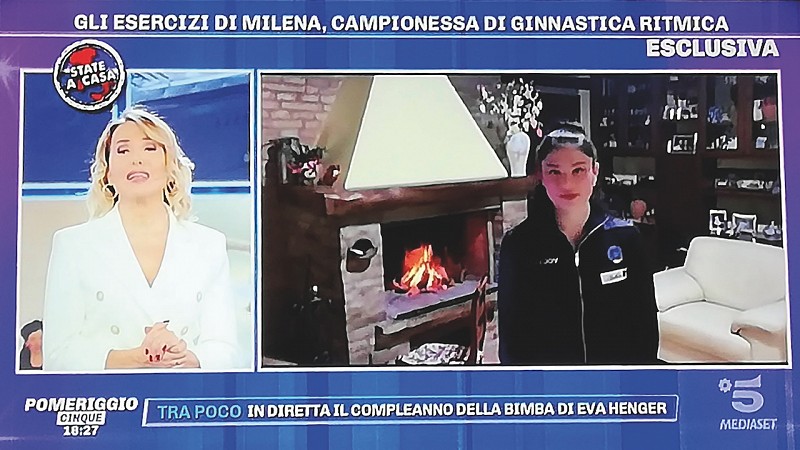 Milena Baldassarri ospite a 